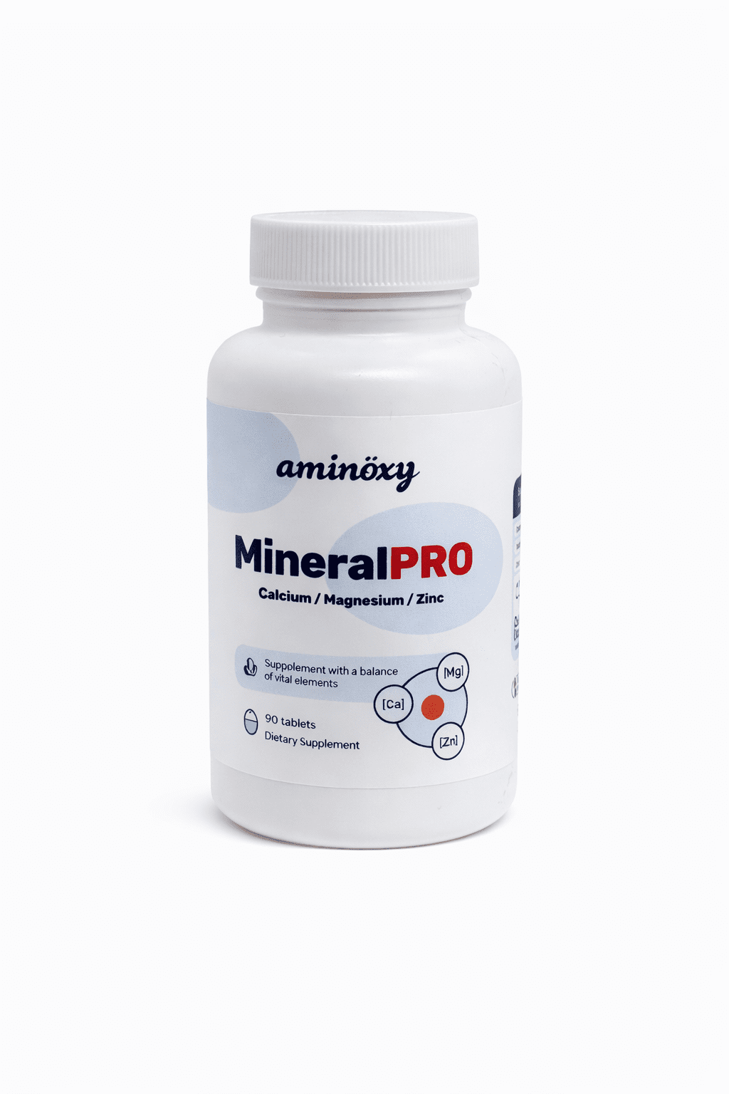 aminöxy MineralPRO (100 tabliet) – Vyvážený komplex vápnika, horčíka a zinku