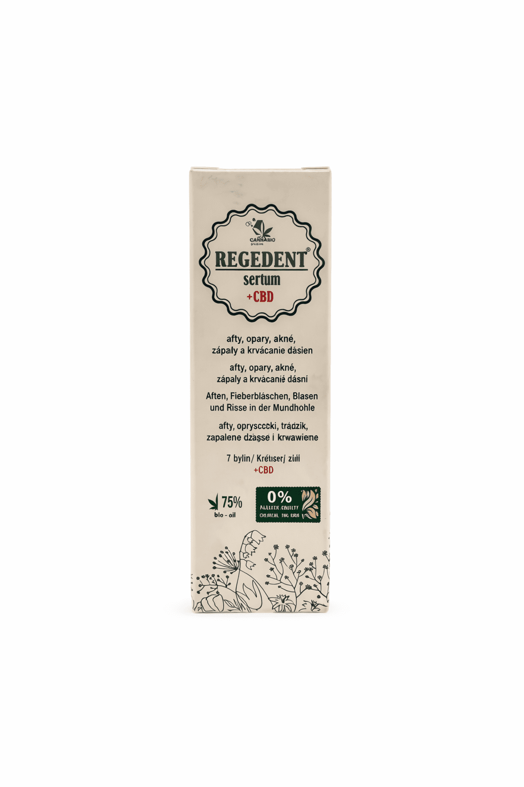 Regedent Serum CBD CANNABIO pharm 7ml