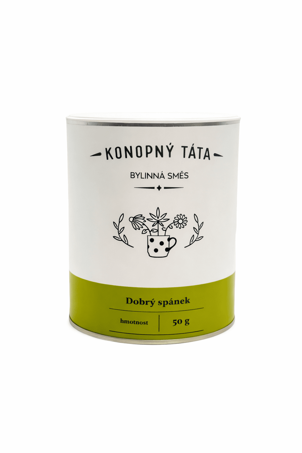 Konopný čaj Dobrý spánok Konopný Táta 50g