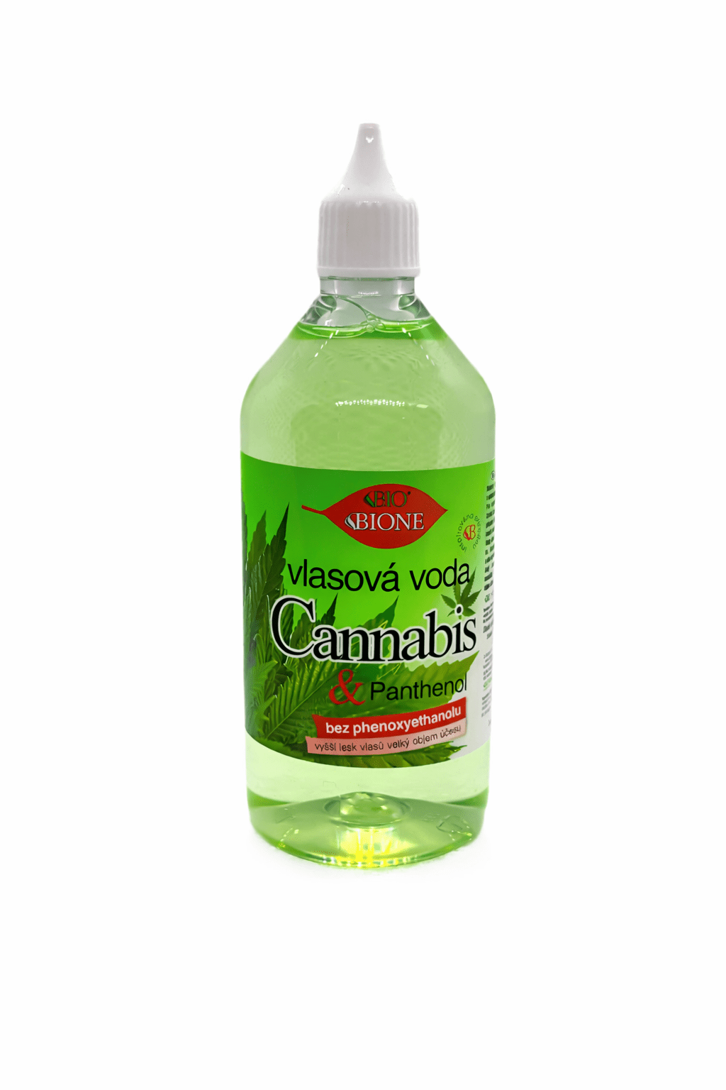 Vlasová voda z konope Bione, Panthenol 215ml