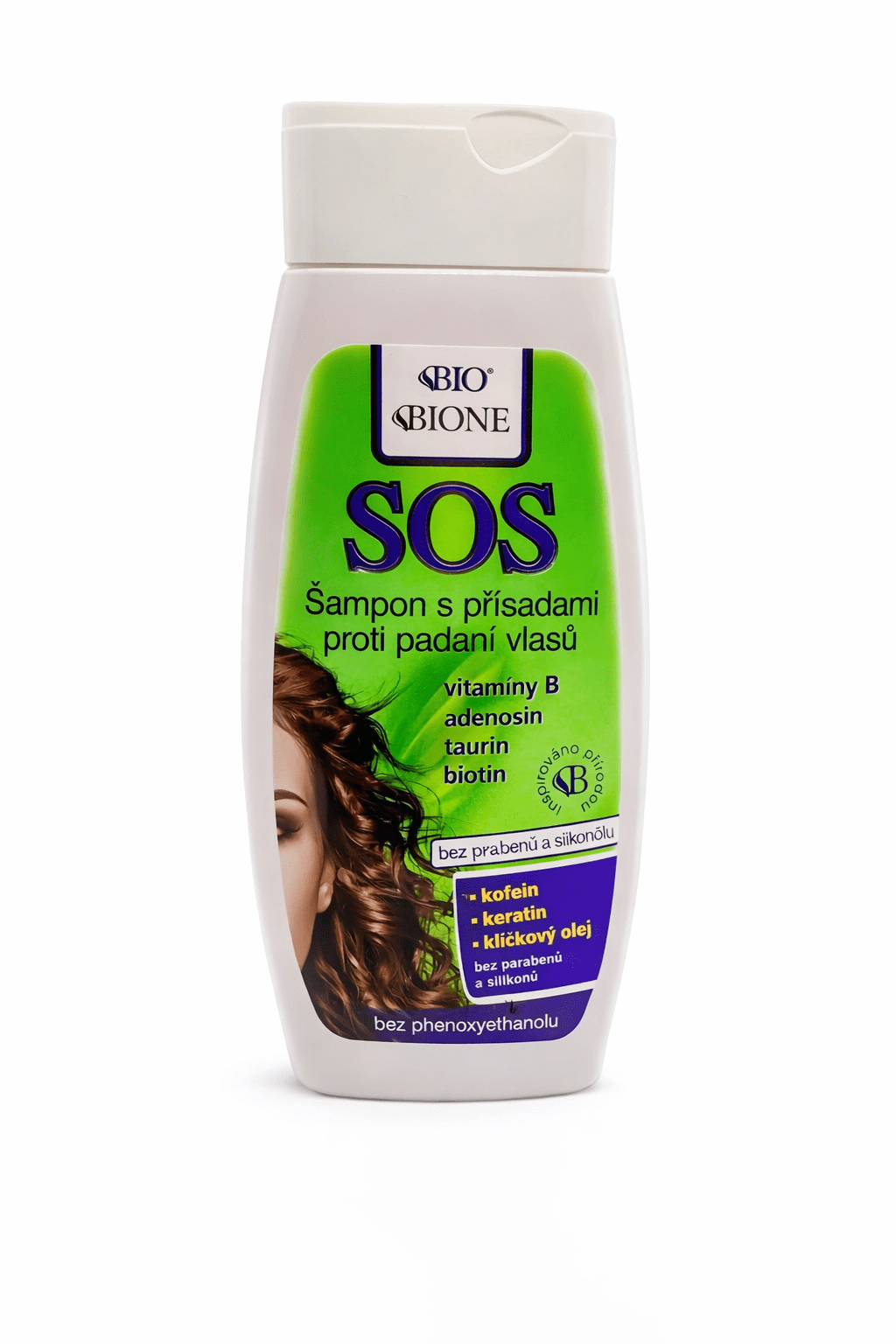 SOS šampón na vypadávanie vlasov pre ženy Bione 260ml