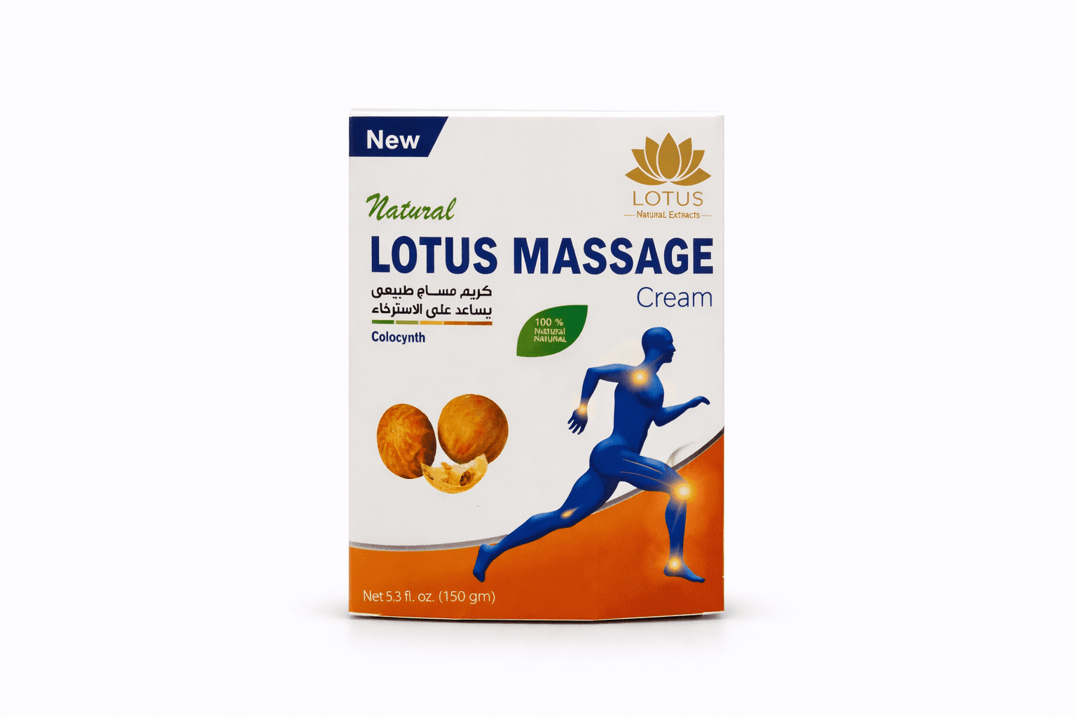 Lotus kolocyntový masážny krém proti bolesti