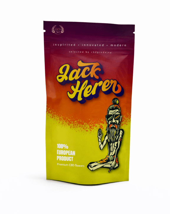 Jack Herer CBD konopné šišky – oblasť pestovania Česko. Balenie obsahuj 1 gram čerstvej, peknej aj voňavej konopnej sušiny z legálnej odrody konope. Strain Jack Herer, CBD konope v HYBRID (INDIKA aj SATIVA) a HYDRO prevedení. produkt je určený na zberateľské účely od 18 rokov