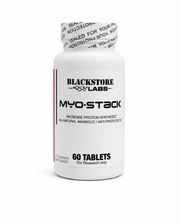 Blackstore Labs Myo-Stack je špičkový all-natural anabolický doplnok navrhnutý pre naturálnych športovcov, ktorí chcú maximalizovať nárast svalovej hmoty a sily. Tento inovatívny produkt stimuluje syntézu bielkovín a pôsobí anti-proteolyticky, čím chráni svalové tkanivo pred rozpadom. Bezpečná a účinná cesta k svalovému progresu bez vedľajších účinkov spojených s hormonálnymi prípravkami.