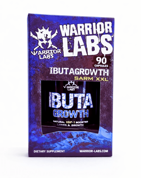 Warrior Labs Ibutagrowth je extrémne silný stimulant rastového hormónu (GH) a rastového faktora IGF-1. Tento produkt je navrhnutý pre športovcov, ktorí požadujú masívny nárast čistej svalovej hmoty, brutálnu silu a bleskovú regeneráciu po tréningu. Vďaka svojmu zloženiu funguje bez negatívneho vplyvu na prirodzenú hladinu testosterónu, čo z neho robí ideálnu voľbu pre hardcore objemové cykly.