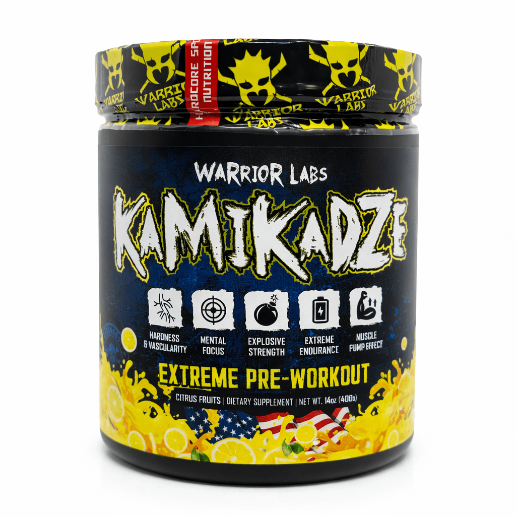 Warrior Labs Kamikadze (400 g) – Extreme Pre-Workout pre brutálnu energiu, silu a maximálne napumpovanie