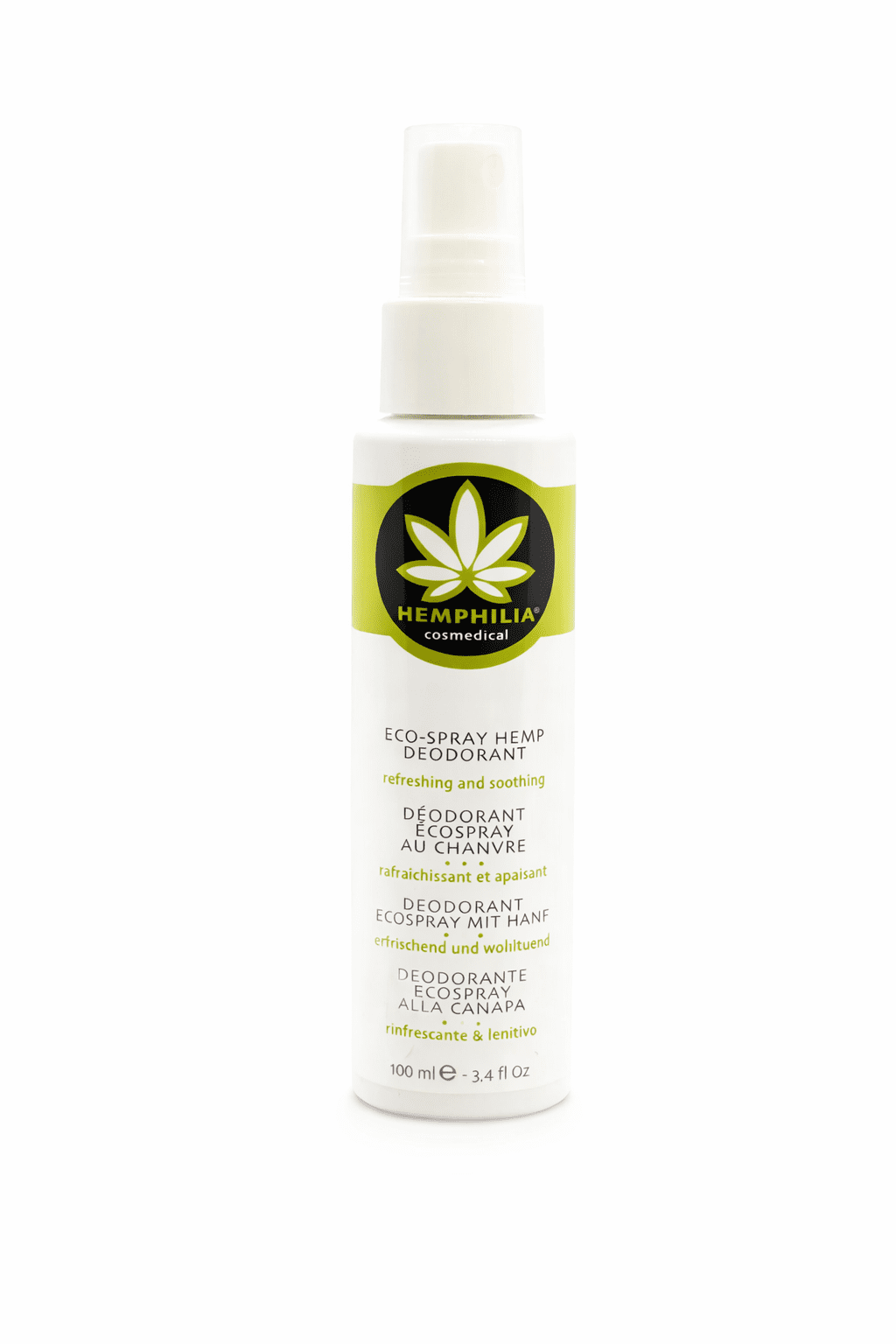 Konopný dezodorant osviežujúci Hemphilia 100ml