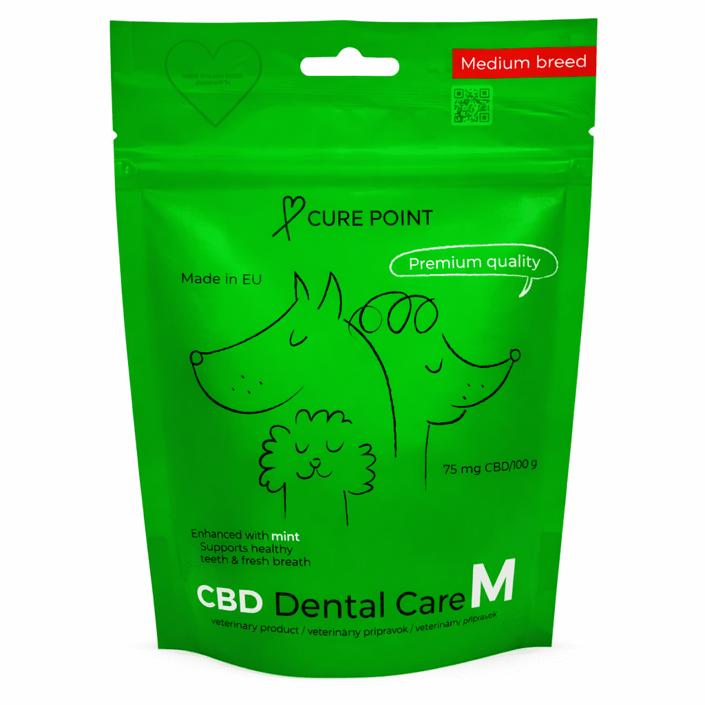 CBD Pamlsky Dental Care M, 100g