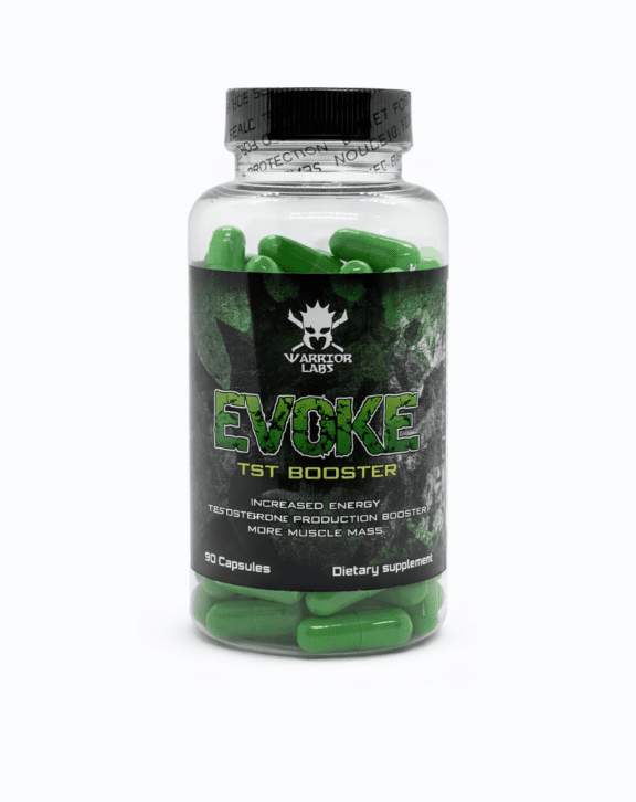 Warrior Labs EVOKE je pokročilý TST booster navrhnutý pre prirodzenú podporu produkcie testosterónu a zvýšenie celkovej vitality. Tento silný komplex pomáha maximalizovať nárast svalovej hmoty, zvyšuje úroveň energie a zlepšuje fyzický výkon. Ideálna voľba pre mužov, ktorí chcú posunúť svoje tréningové výsledky na novú úroveň a podporiť regeneráciu organizmu.