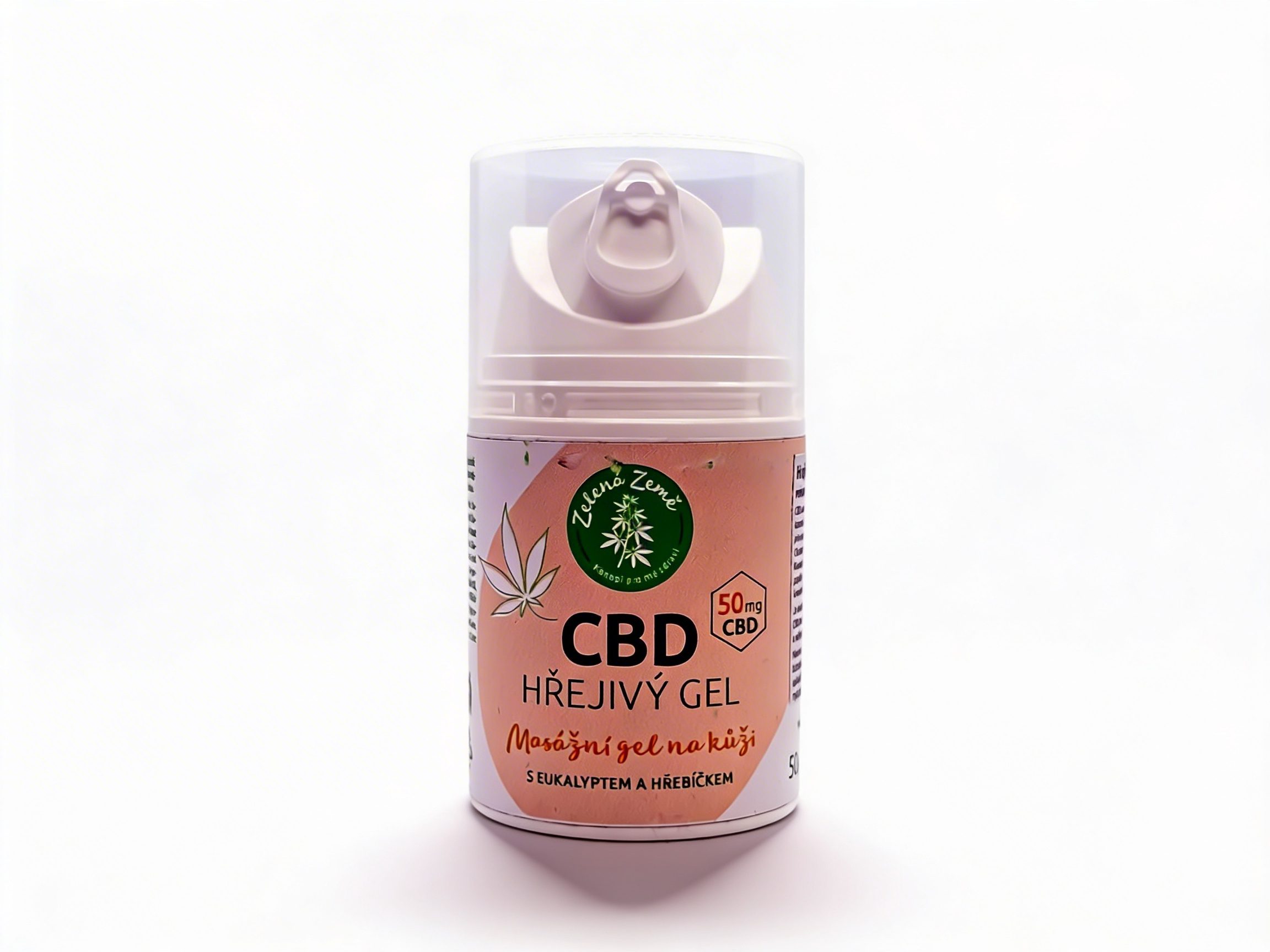 CBD hrejivý gél Zelená Země 50g