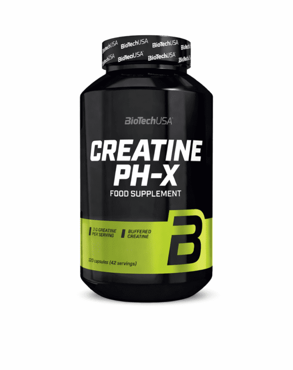 Creatine PH-X je pokročilý kreatínový doplnok stravy, ktorý vám pomôže dosiahnuť maximálny výkon pri fyzickej aktivite. Tento produkt využíva špeciálnu formu kreatínu, ktorá je stabilnejšia a lepšie vstrebateľná, čo znamená lepšie využitie vo vašom tele. Ideálne pre športovcov a všetkých, ktorí sa venujú intenzívnemu tréningu a potrebujú zvýšiť svoju silu, vytrvalosť a regeneráciu. Kľúčové výhody: Zvýšenie výkonu: Kreatín prispieva k zlepšeniu fyzického výkonu, najmä pri krátkodobých, intenzívnych tréningoch. Rýchla vstrebateľnosť: Pokročilá forma kreatínu (pH-buffered kreatín) zaisťuje lepšiu stabilitu a vstrebateľnosť. Podpora svalovej sily: Pomáha zvyšovať silu a výkon pri opakovaných svalových kontrakciách. Bez zadržiavania vody: Na rozdiel od iných foriem kreatínu, Creatine PH-X nezadržuje nadmerné množstvo vody v tele. Zloženie: Kreatín pH-X (pH-buffered kreatín) Kapsula bez obsahu živočíšnych produktov Creatine PH-X je ideálny pre každého, kto chce zlepšiť svoj tréningový výkon, zvýšiť svalovú silu a skrátiť dobu regenerácie. Vďaka svojej vylepšenej formule je skvelou voľbou pre športovcov všetkých úrovní. Balenie: 210 kapsúl (približne 70 dávok)