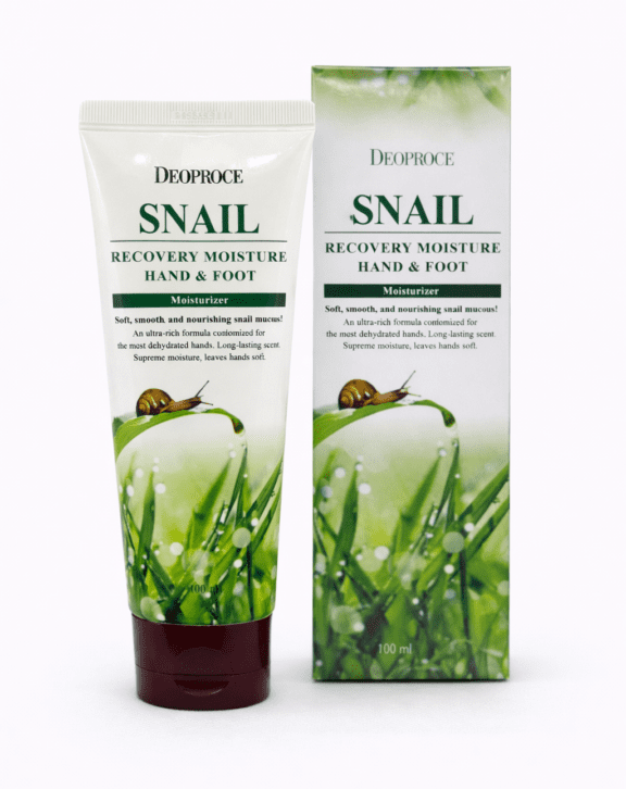 Deoproce Krém na ruky a nohy so slimačím mucínom - Snail Hand & Foot - 100 ml