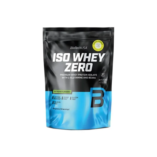 BIOTECH USA Iso Whey Zero 454g Pistácie